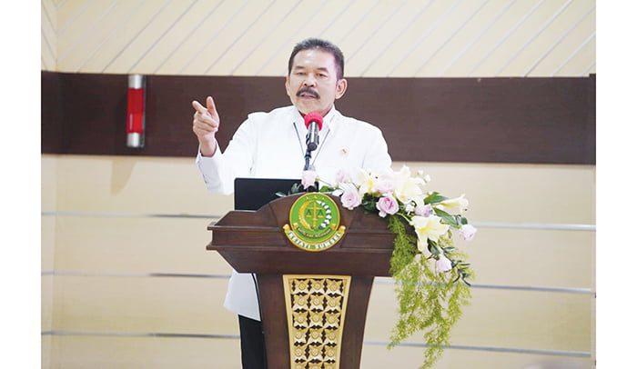 Bukti Kejagung Makin Trengginas Sikat Koruptor, Jadikan Jenderal TNI sebagai Tersangka 1 Jaksa Agung ST Burhanuddin.