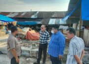 Pasar Pauhkambar Ditinjau Suhatri Bur, Diterjang Puting Beliung, Pasar segera Diperbaiki