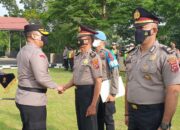 Lima Anggota Polres Sijunjung Purna Bakti, 48 Personel Naik Pangkat