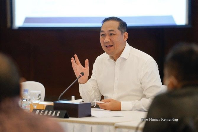 Mendag ke Jajarannya: Jadikan Kemendag Sebagai Wilayah Bebas Korupsi 1 Menteri Perdagangan M Lutfi