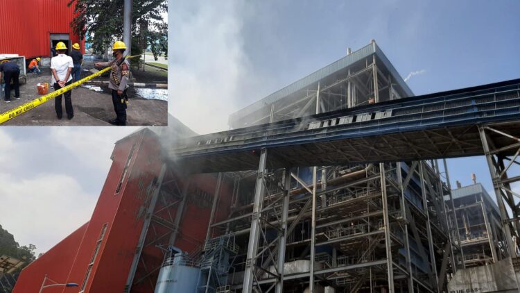 Kebakaran PLTU Teluk Sirih Makan Korban, Satu Pekerja Tewas Terjatuh 1 KEBAKARAN— Polisi melakukan olah TKP kebakaran yang terjadi di kawasan PLTU Teluk Sirih dan menyebabkan satu pekerja meninggal dunia.