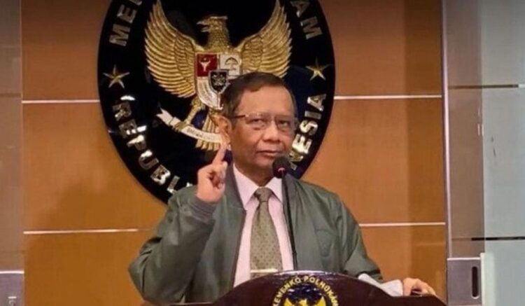 Mahfud MD, Menteri Koordinator Bidang Politik, Hukum, dan Keamanan (Menko Polhukam)