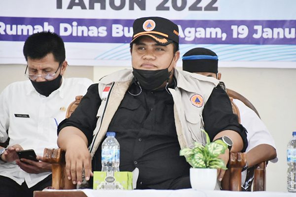 DUKUNGAN— Ketua PORBBI Sumbar Verry Mulyadi minta pengurus PORBBI Agam berperan dalam penanggulangan kebencanaan di daerah.