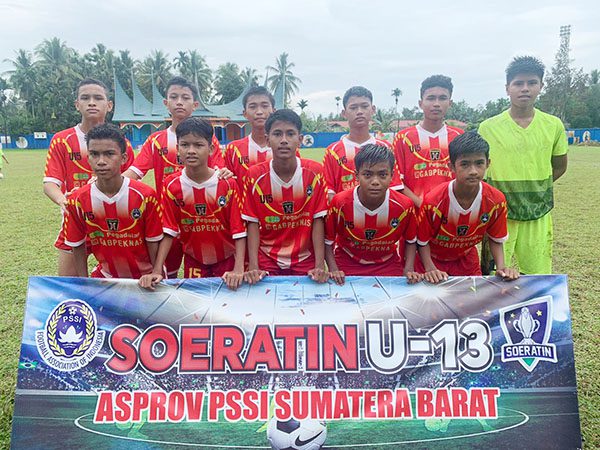 Bungkam PSP di Piala Soeratin U-13 Sumbar, PS Machudums Melenggang ke Nasional 1 JUARA--PS Machudums U-13 Kota Padang menjuarai Piala Soeratin U-13 zona Asprov PSSI Sumbar 2022.