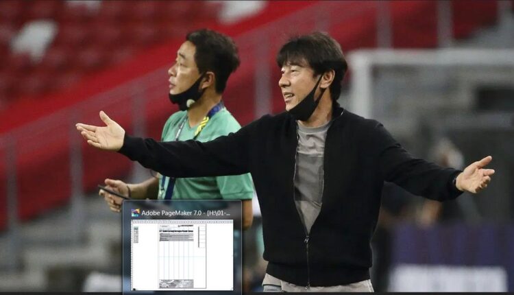 ARAHAN— Pelatih Timnas Indonesia Shin Tae yong memberikan pengarahan terhadap pemain Timnas Indonesia.