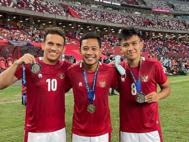 Para pemain Timnas Indonesia.