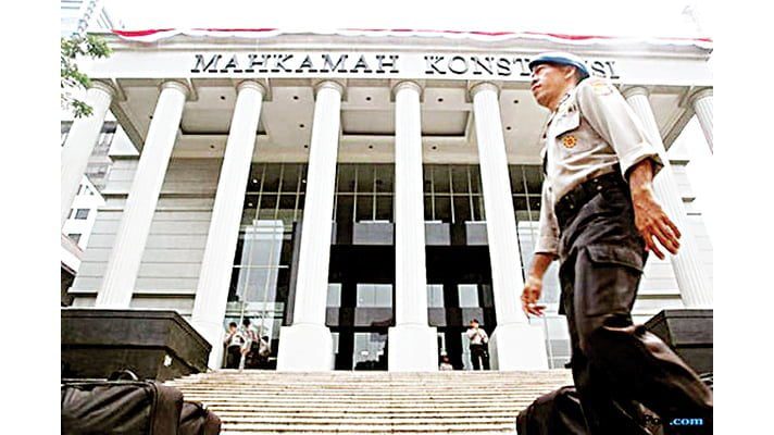 LUSTRASI— Gedung Mahkamah Konstitusi (MK).
