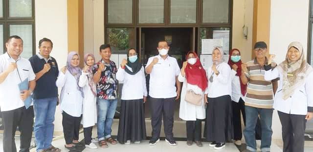 PERSIAPAN—Wawako tinjau persiapan Pilkades serentak.