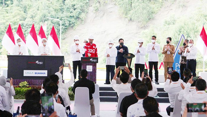 Pembangkit Listrik Tenaga Air (PLTA) Poso yang baru saja diresmikan oleh Presiden Republik Indonesia Joko Widodo tercatat sebagai pembangkit energi baru terbarukan (EBT) terbesar di Indonesia Timur.