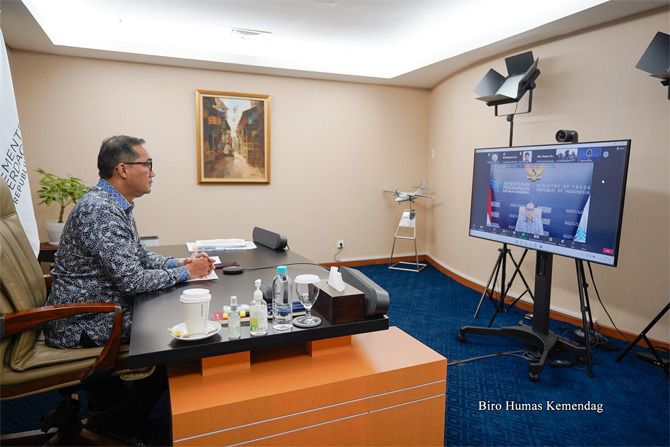 Mendag: Acara Side Event G20 Harus Tingkatkan Citra Positif Indonesia 1 Caption: Menteri Perdagangan Muhammad Lutfi