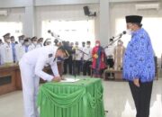 Ratusan Pejabat Administrator Dilantik Bupati Pasaman