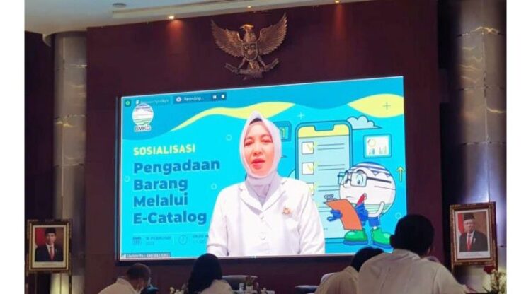Gandeng KPK dan LKPP, BMKG Terapkan e-Katalog untuk Peringatan Dini 1 Badan Meteorologi, Klimatologi, dan Geofisika (BMKG) menerapkan sistem e-katalog dalam pengadaan alat operasional utama (aloptama) peringatan dini, serta bekerja sama dengan Lembaga Kebijakan Pengadaan Barang/Jasa Pemerintah (LKPP) dan Komisi Pemberantasan Korupsi (KPK).