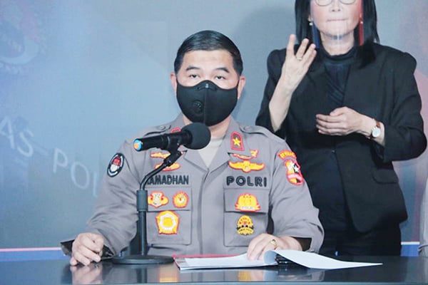 Brigjen Ahmad Ramadhan 
Karopenmas Divisi Humas Polri