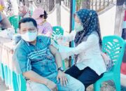 Ketua Gapensi Sa­wah­lunto Ikuti Vaksin Booster