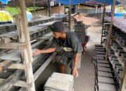 Kolaborasi Tingkatkan Perekonomian Masyarakat, PLN-UMKM Manfaatkan Limbah FABA Bikin Batako