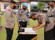 Mutasi di Polres Sijunjung, Jabatan Kasat dan Kapolsek Diganti