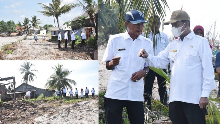 PIMPIN—Wali Kota Pariaman H Genius Umar pimpin goro bersama jajarannya.