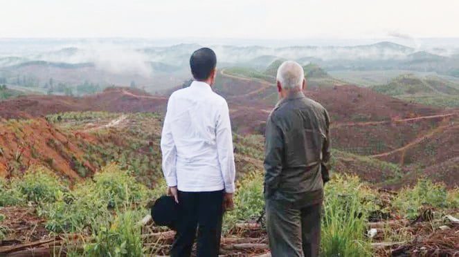 Baru Lima Hari, 21 Ribu Orang Sudah Tanda Tangan Petisi Tolak Ibu Kota Negara Pindah 1 Presiden Jokowi akan membangun Istana Negara di dataran paling tinggi di ibu kota baru di Penajam Paser Utara dan Kutai Kertanegara. Terlihat, Presiden Joko Widodo meninjau lokasi Ibu Kota RI tersebut beberapa waktu lalu.