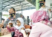 SDN 23 Parit Rantang Gelar Vaksinasi, Kesadaran Wali Murid masih Rendah