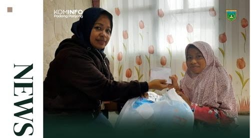 Dewan Perwakilan Cabang Perkumpulan Penyandang Disabilitas Indonesia (DPC PPDI) Kota Padang Panjang bersama Tabungan Sekolah kembali salurkan beasiswa pendidikan untuk Mutiara.