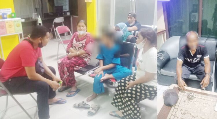 CABUL— BD (64) nyaris cabuli anak 14 tahun di sebuah pondok, sebelum akhirnya tertangkap basah oleh warga dan langsung mengamankan pelaku 
ke kantor polisi.