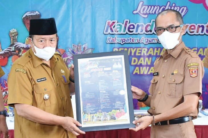 NAGARI WISATA— Sebanyak 42 event di nagari wisata masuk kalender tahunan Disparpora Kabupaten Agam yang bakal dilaksanakan sepanjang 2022.