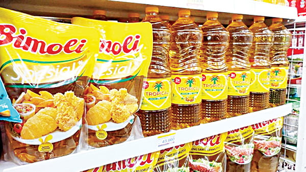 Ilustrasi minyak goreng.