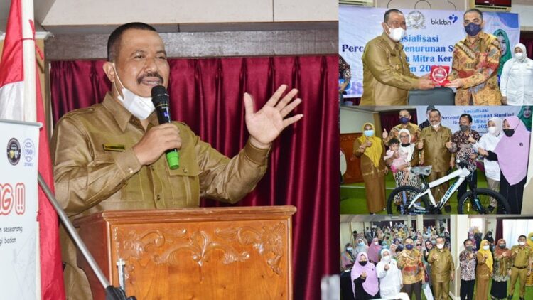 Wakil Wali Kota Pariaman Mardison  Mahyuddin menyatakan Kota Pariaman sangat konsen untuk penurunan angka Stunting, dan ini terbukti dengan menurunya angka stunting Kota Pariaman dari tahun ke tahun.