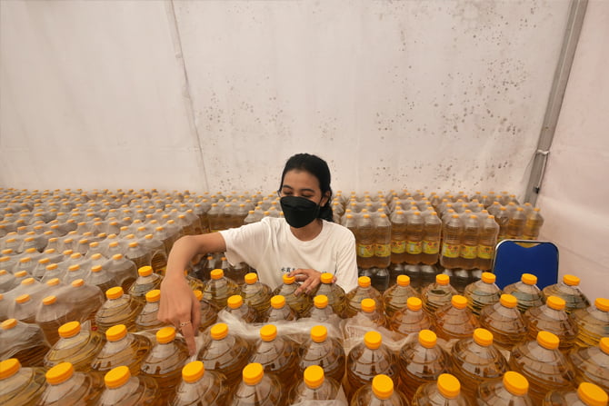 Ilustrasi minyak goreng