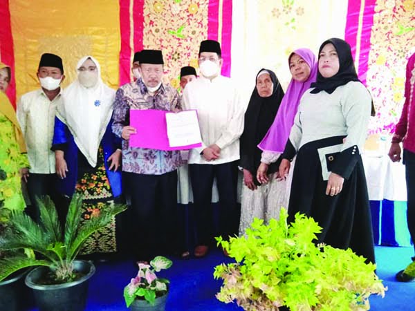 RUMAH TAHFIDZ— Bupati Agam Andri Warman mengharapkan pembangunan rumah tahfidz bisa menjadi ladang ilmu bagi generasi muda untuk mempelajari ayat-ayat Al Quran.