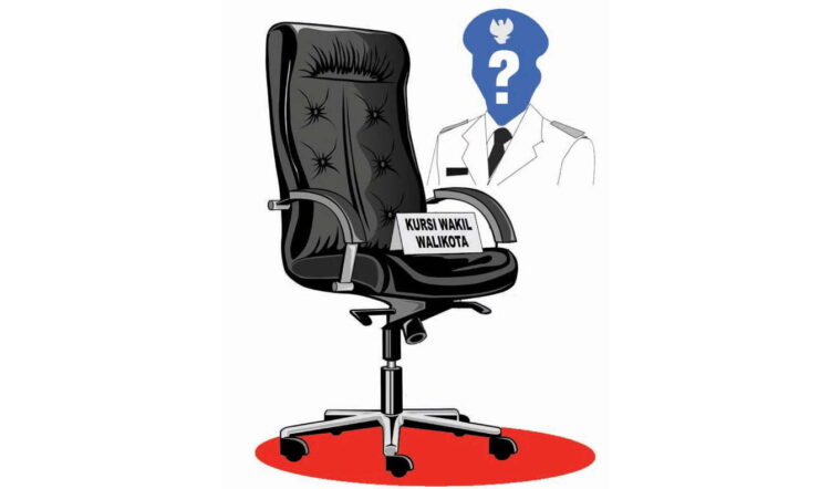 Grafis-Kursi wakil walikota.