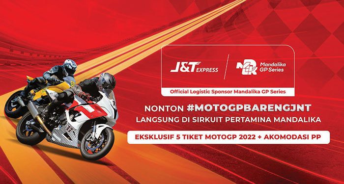 JT Express Official Logistic Sponsor Mandalika GP Series