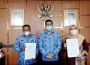 Pemkab Sijunjung – BPJS Ketenagakerjaan Jalin MoU, Fasilitasi Perlindungan Jaminan Sosial bagi Masyarakat