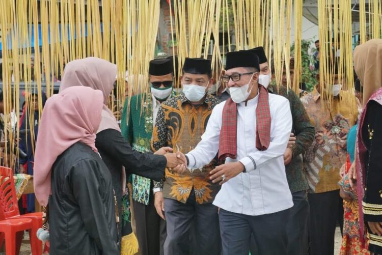 Masjid Nurul Huda Jorong Pato Nagari Batu Bulek Kecamatan Lintau Buo Utara menggelar Khatam Al Qur’an  yang ke VII bagi 23  peserta, Minggu (27/2).