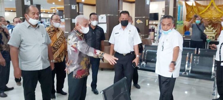KUNJUNGAN— Asisten II Pemko Payakumbuh terima kunjungan  bupati dan wakil Bupati Asahan