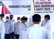 Pengurus PMI Kota Sawahlunto Dikukuhkan