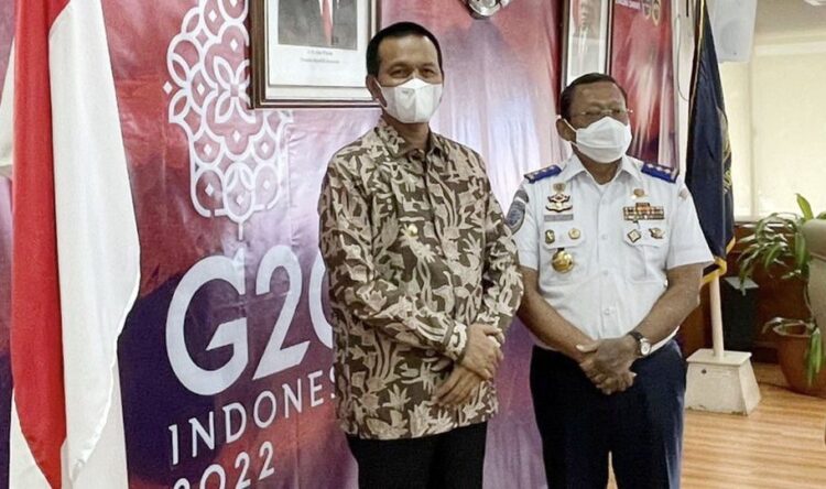 Wako Pariaman Usulkan Revitalisasi Terminal Tipe A 1 PERTEMUAN—Wako Genius Umar saat pertemuan dengan Dirjen Perhubungan Darat Kemenhub RI, Budi Setiyadi.