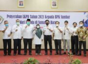 Wako Solok Serahkan LKPD ke BPK Sumbar, Optimis LKPD 2021 dapat Opini WTP