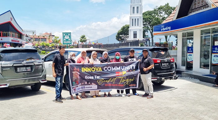 Sabtu dan Minggu, 19 dan 20 Maret 2022 Innova Community DKP Squad melakukan touring pendek dari Padang ke Bukittinggi.