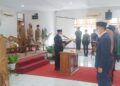 Bupati Tanahdatar Lantik Pimpinan Tertinggi Pratama