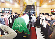 Wako Hendri Septa Lepas Jenazah Azwar Siry, ”Sosok Rendah Hati dan Pengayom itu kini sudah Pergi”