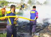 Gudang Penyimpanan Ikan Ludes Terbakar di Ko­ta Bukit­tinggi