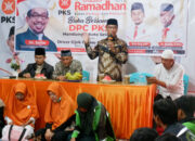 Komunitas Driver Ojol  Buka Bersama PKS Bukittinggi