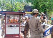 Satpol PP Kota Solok Warning Pedagang Warkel