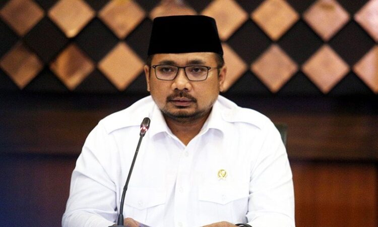 Menteri Agama (Menag) Yaqut Cholil Qoumas.