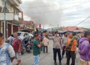 Petugas Lidik Penyebab Kebakaran Pasar Nagari