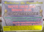 Peduli Sesama di Bulan Ramadhan, Nagari Bukit Batabuah Buka Dapur Umum