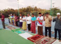 Semarakkan Ramadhan 1443 Hijriah, Anggota PTC Shalat Magrib di Lapangan Tenis Sekora 10 Semarakkan Ramadhan 1443 Hijriah, Anggota PTC Shalat Magrib di Lapangan Tenis Sekora