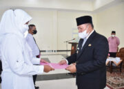 Sebanyak 242 CPNS Terima SK, Dituntut Bekerja Keras Sukseskan Program Pemkab Agam