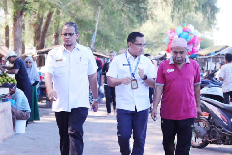 CEK OBJEK WISATA— Kepala Dinas Pariwisata Pemuda dan Olahraga Padangpariaman Muhammad Fadhly cek Kesiapsiagaan Pokdarwis.